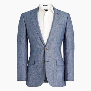 NWT J. Crew Men’s Linen University Blazer